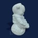 Cofre Astronauta 17cm Gesso Cru