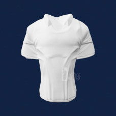 Cofre Camisa 17cm Gesso Cru 