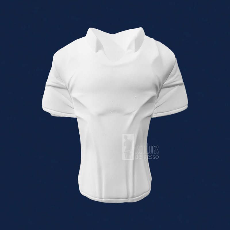 Cofre Camisa 17cm Gesso Cru 