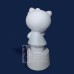 Cofre Hello Kitty Gesso Cru 26cm