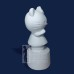 Cofre Hello Kitty Gesso Cru 26cm