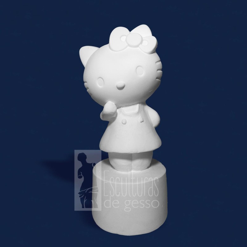 Cofre Hello Kitty Gesso Cru 26cm