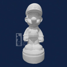 Cofre Luigi 27cm Gesso Cru 