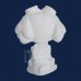 Cofre Patrulha Canina Skye 29cm Gesso Cru
