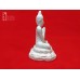 Buda Meditando 12cm Escultura em Gesso Cru
