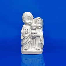 12cm Sagrada Familia Baby Gesso Cru