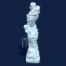 Imagem Nossa Senhora Desatadora de Nós 21cm Gesso Cru