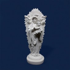Nossa Senhora do Perpétuo Socorro  20cm Gesso Cru